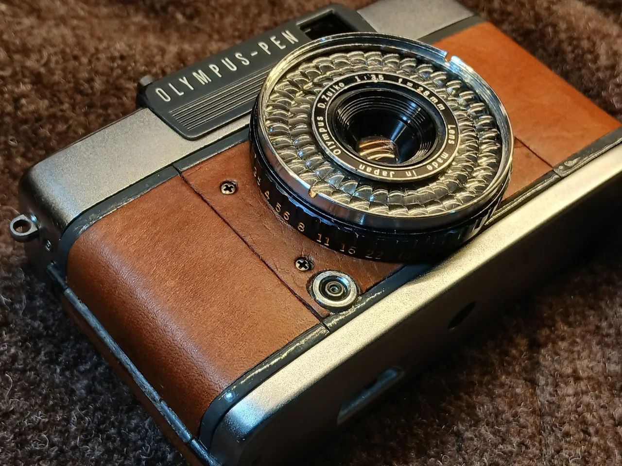 Câmera analógica Olympus pen ee2 revisada - Câmeras e Filmadoras