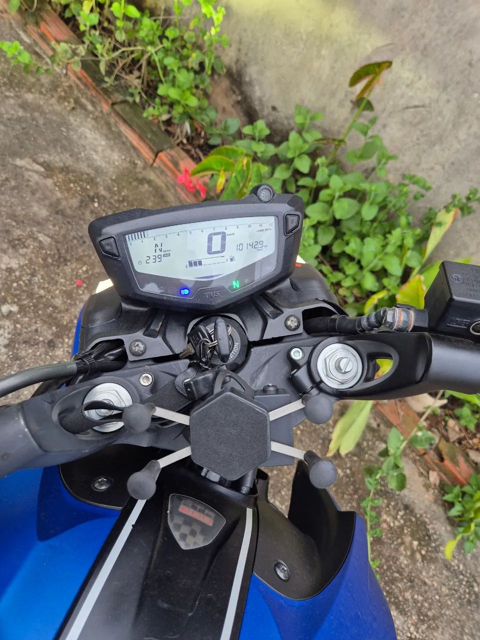 Dafra Apache RTR 200 2023 Azul - Impecável - Foto 4