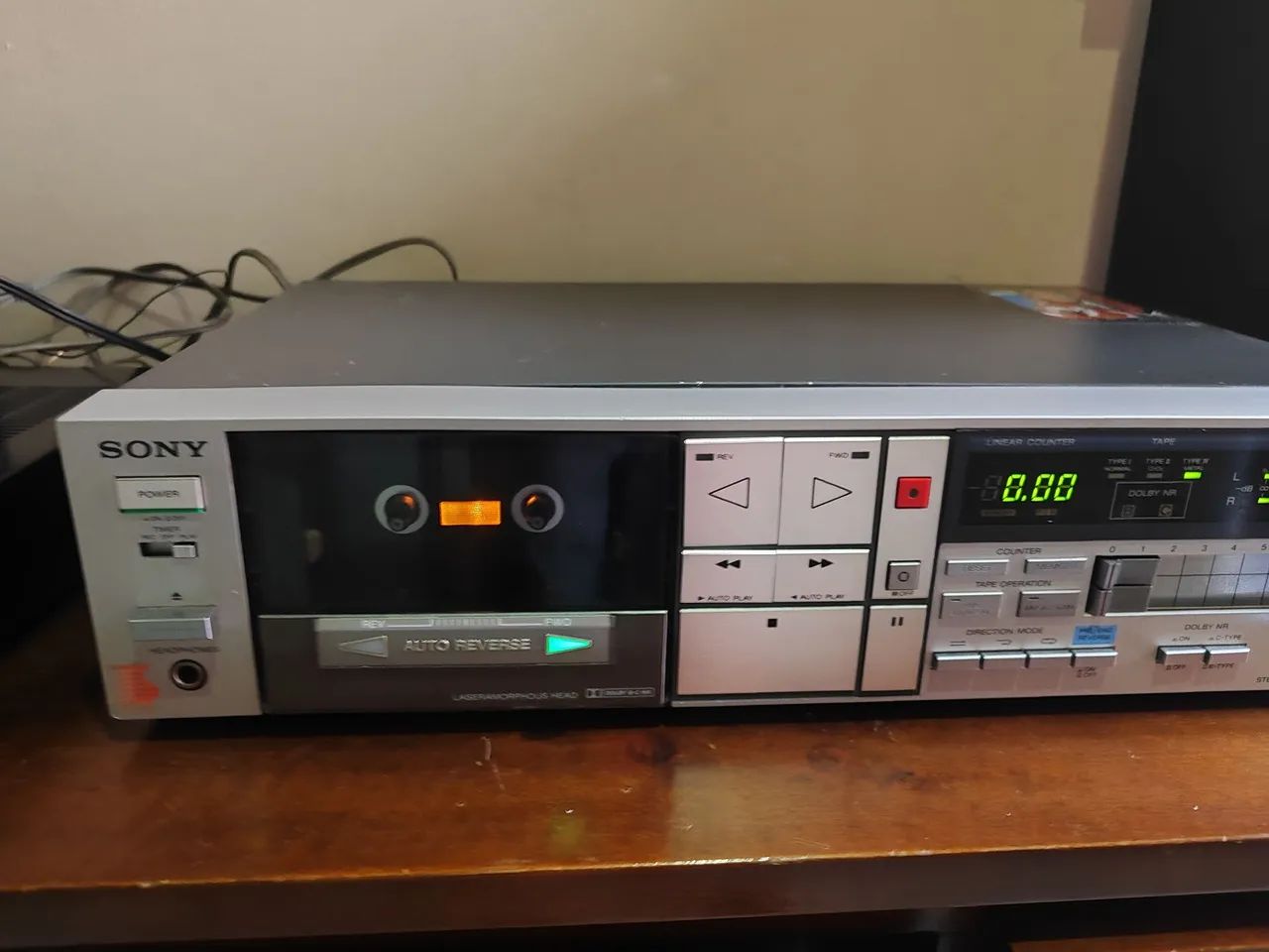 Tape deck sony