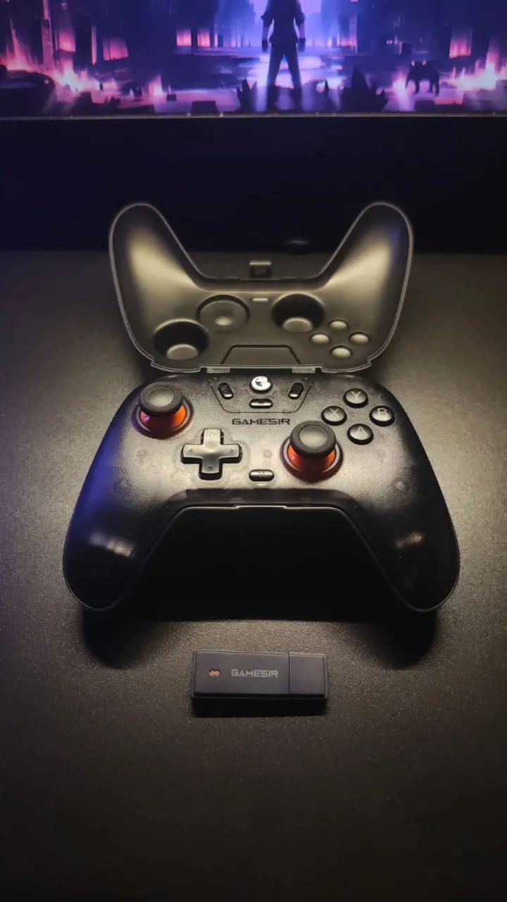 Controle GameSir T4 Nova Lite Hall Effect Sem Fio Bluetooth + 2.4G - Foto 4