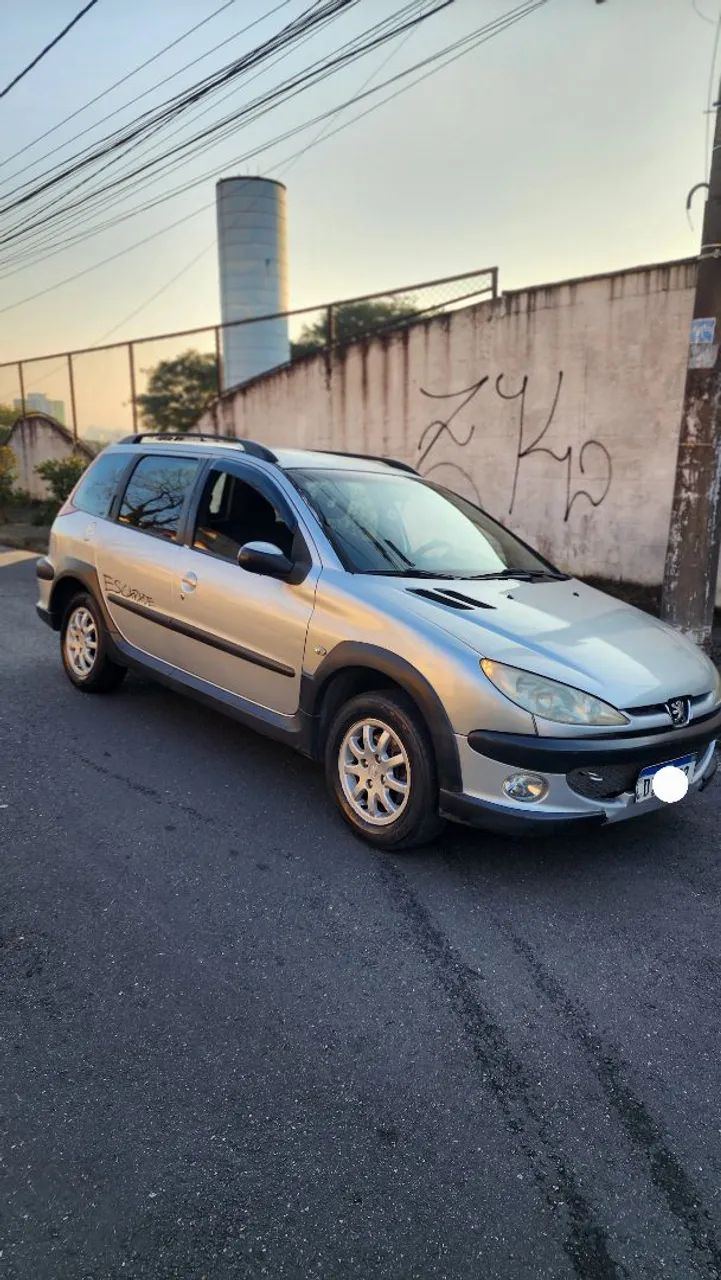 Peugeot 206 206 SW ESCAPADE 1.6 16V Flex 5p 2007