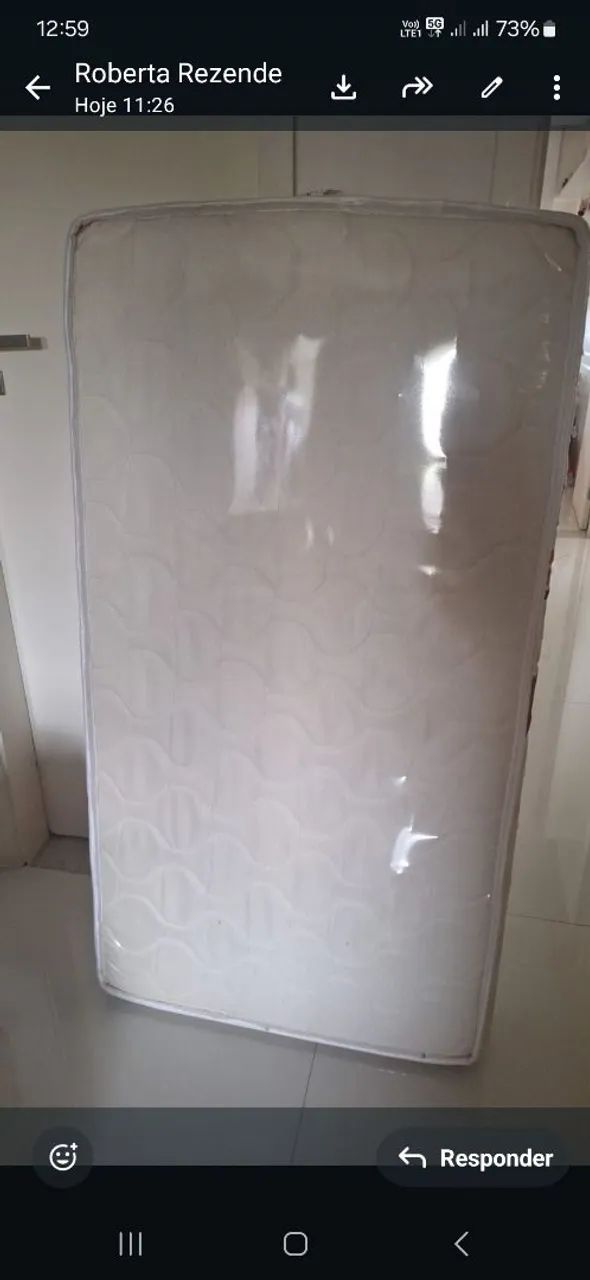 Colchao praticamente novo ortobom baby 