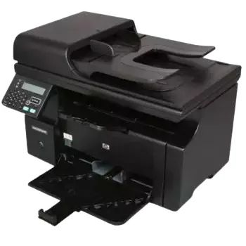 Impressora Laser Multifuncional HP M1212NF Preta USB LEIA