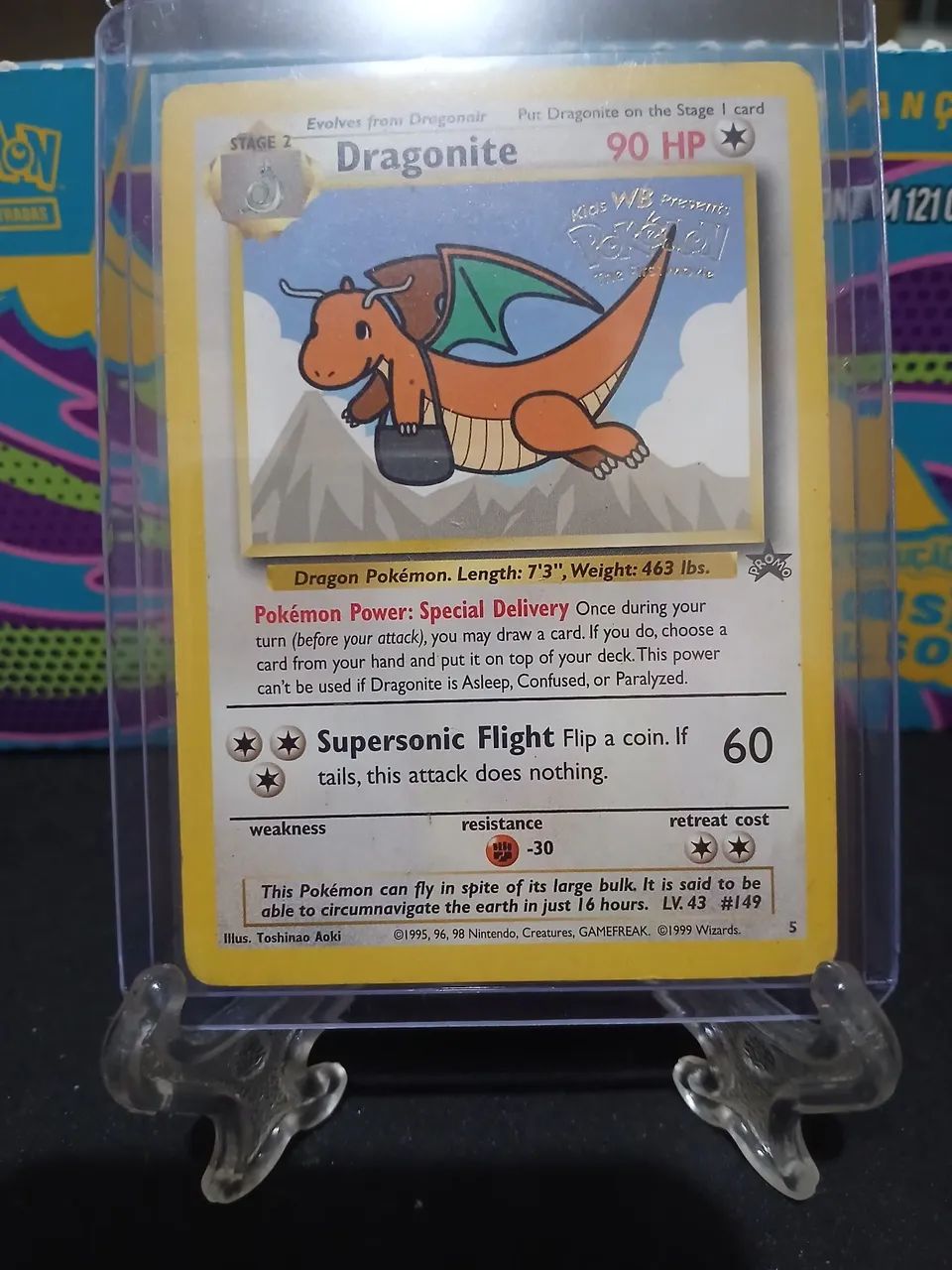 Carta Pokémon Dragonite 1999 - Foto 2