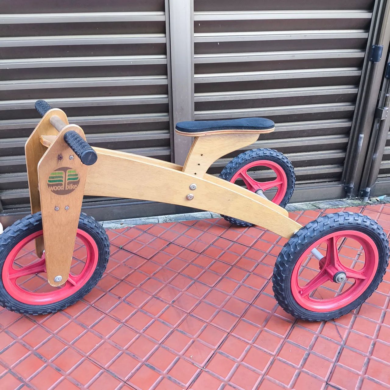 Bicicleta de equilíbrio de Madeira  - Foto 4
