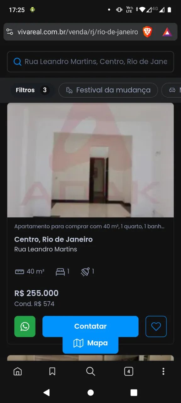 Vendo apartamento centro rio, conjugado.