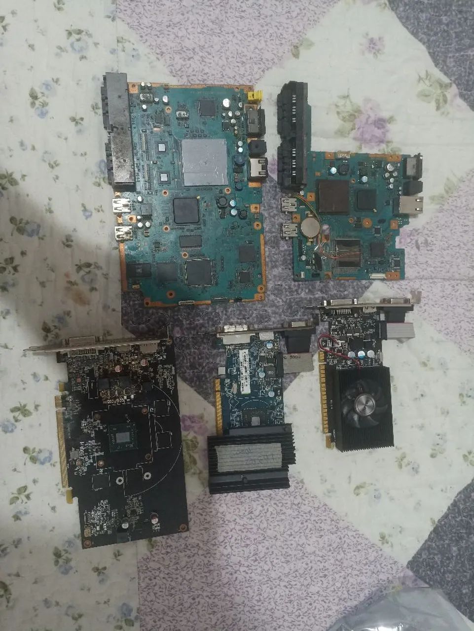 Lote Sucata eletrônica ,PS2 e Placas de vídeo  - Foto 3