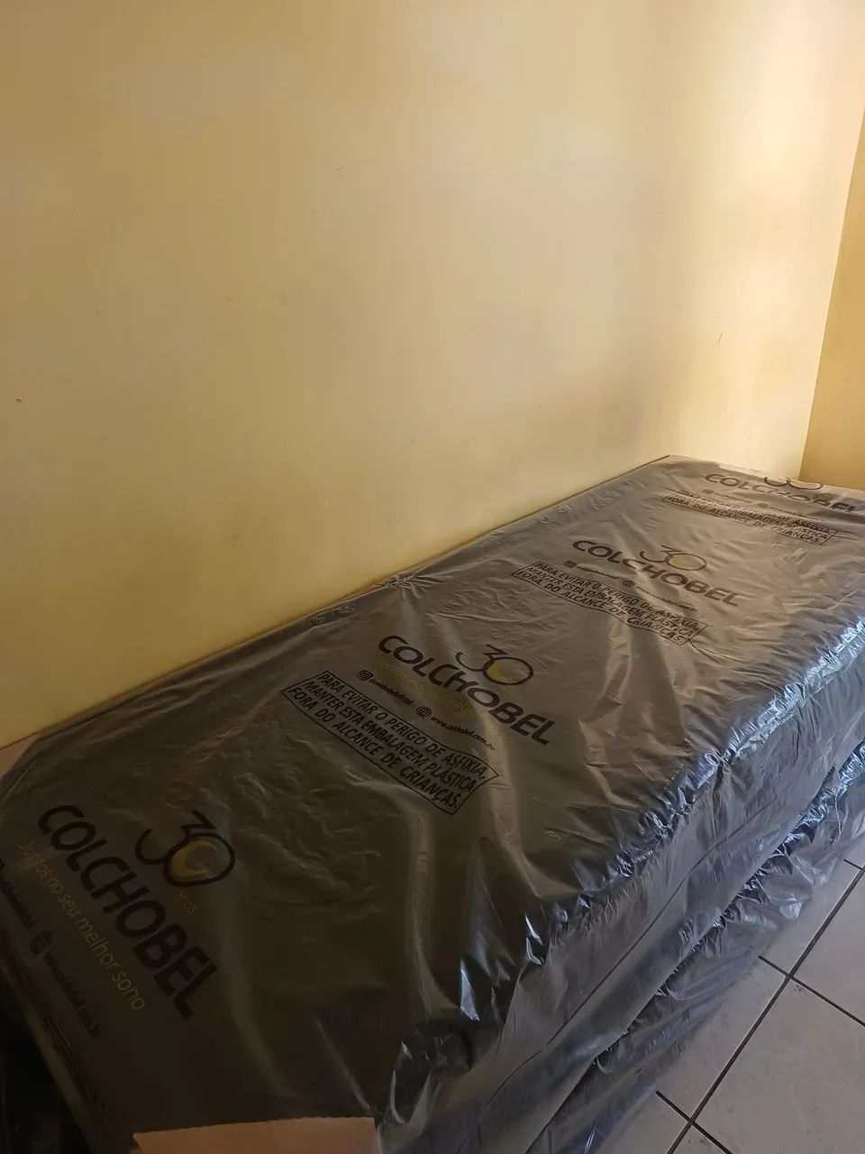 Base cama box solteiro - Colchobel