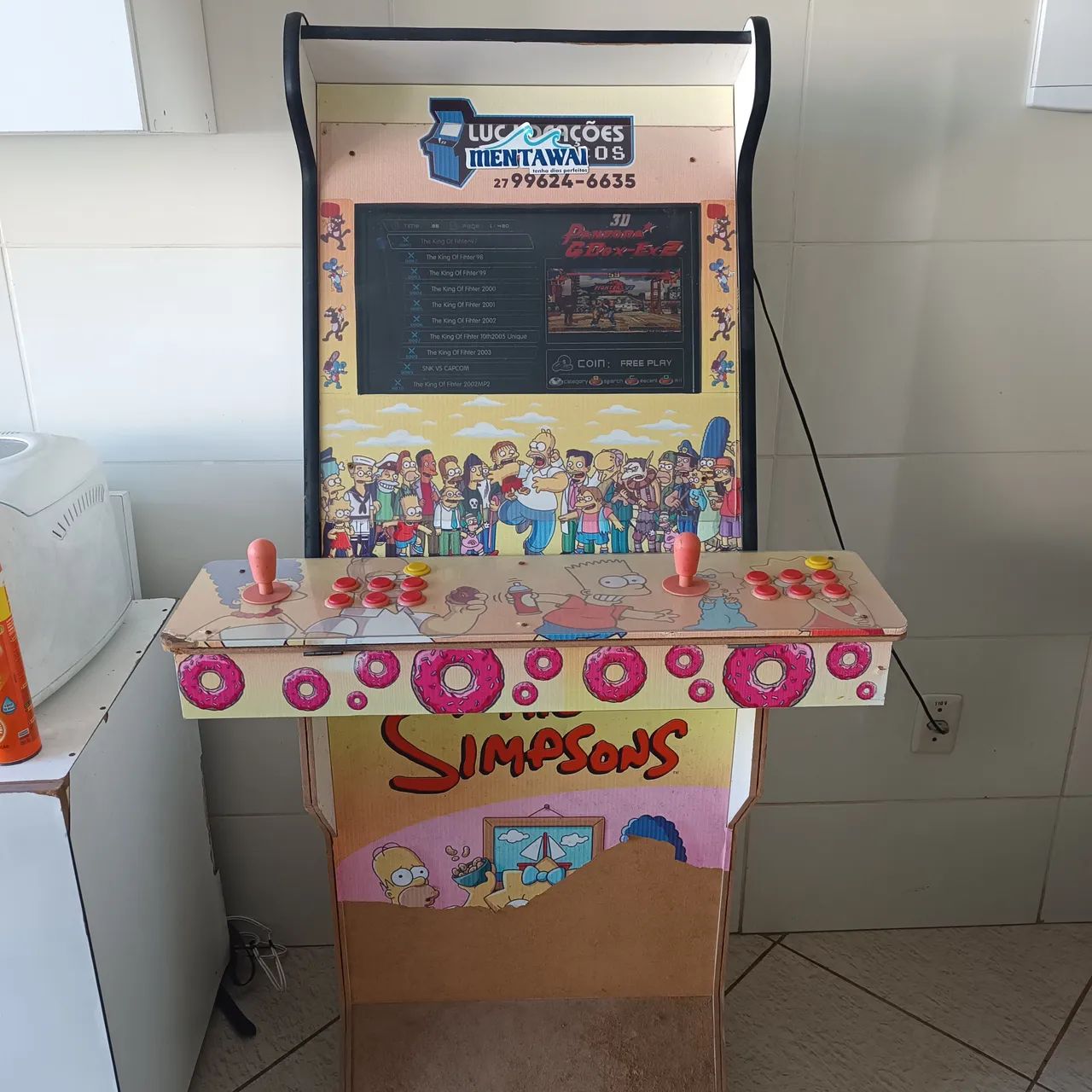 Fliperama raiz com 4300 jogos - Foto 3