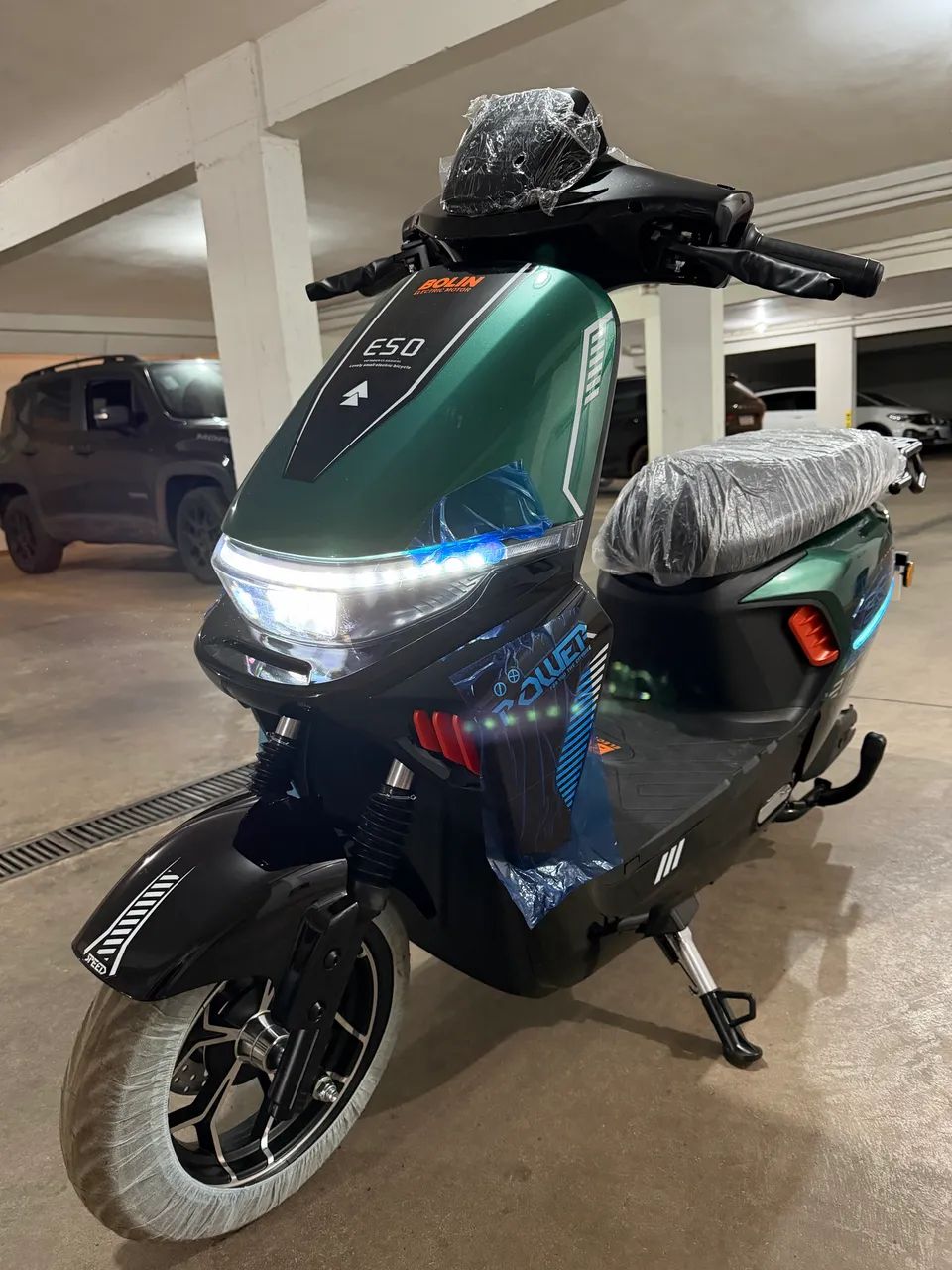 Moto Elétrica Scooter Bolin E50 1000W 60V Nova - Foto 4