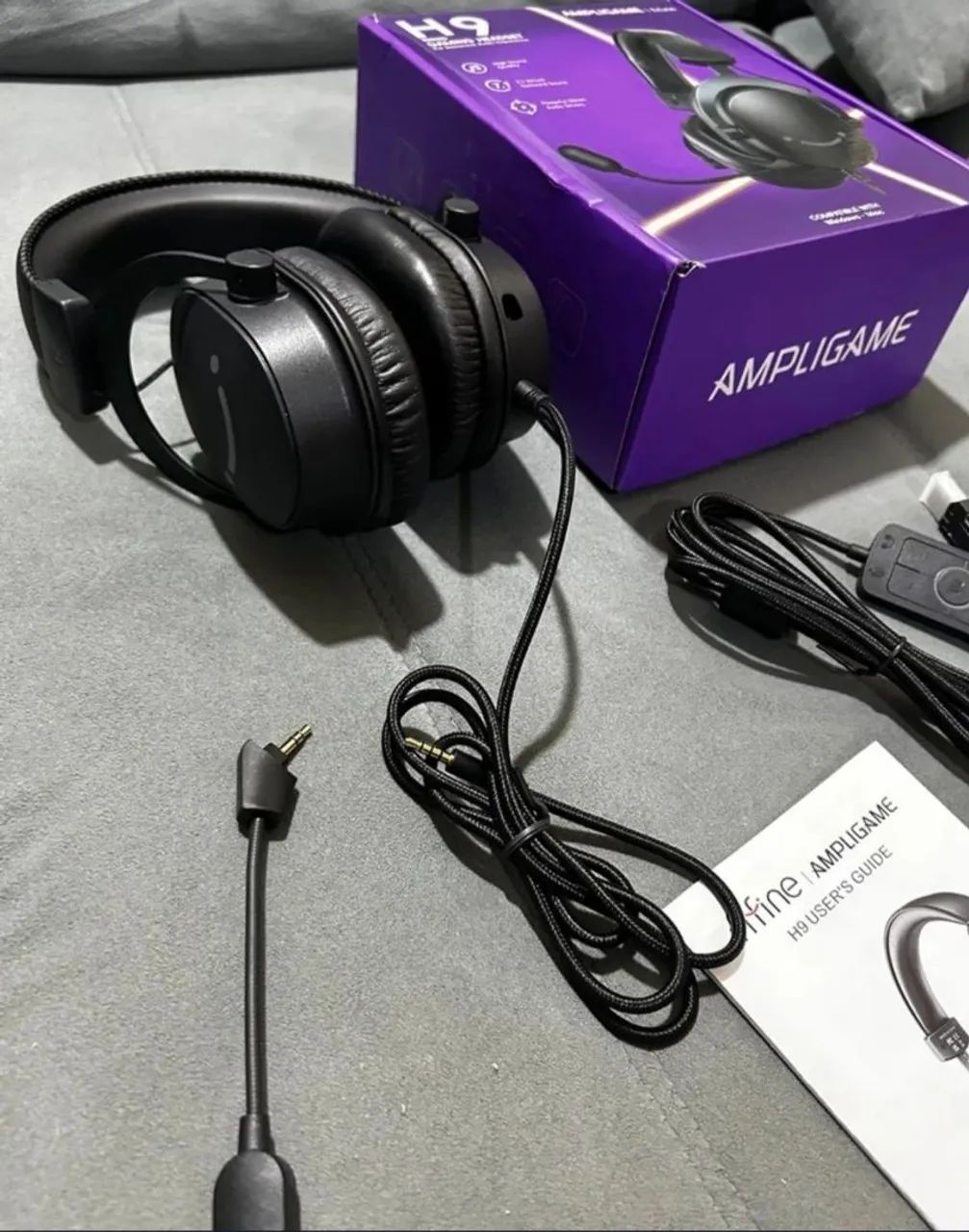Headset Fifine ampligame H9  - Foto 2