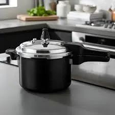 PANELA PRESSAO BRINOX 5,4L C/ INDUCAO CERAMIC LIFE SUPER PRETA PTF  COD: 4954102   - Foto 3