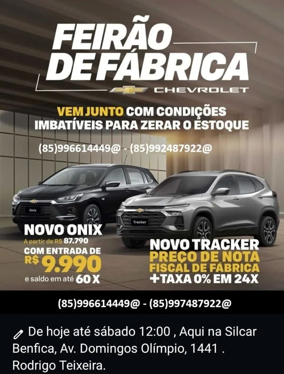 Chevrolet Onix ONIX HATCH 1.0 12V Flex 5p Mec. 2027
