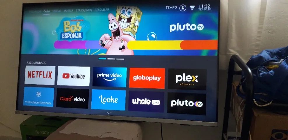 SMART TV AOC 50" POLEGADAS UHD 4K  tv de maio 2024 - Foto 5