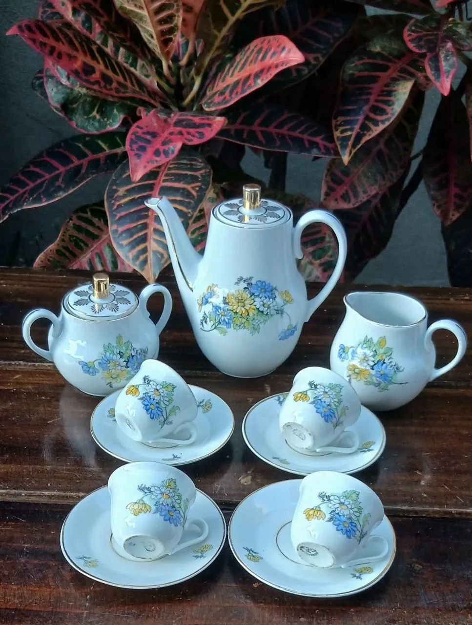 Jogo de café porcelana Mauá  - Foto 6