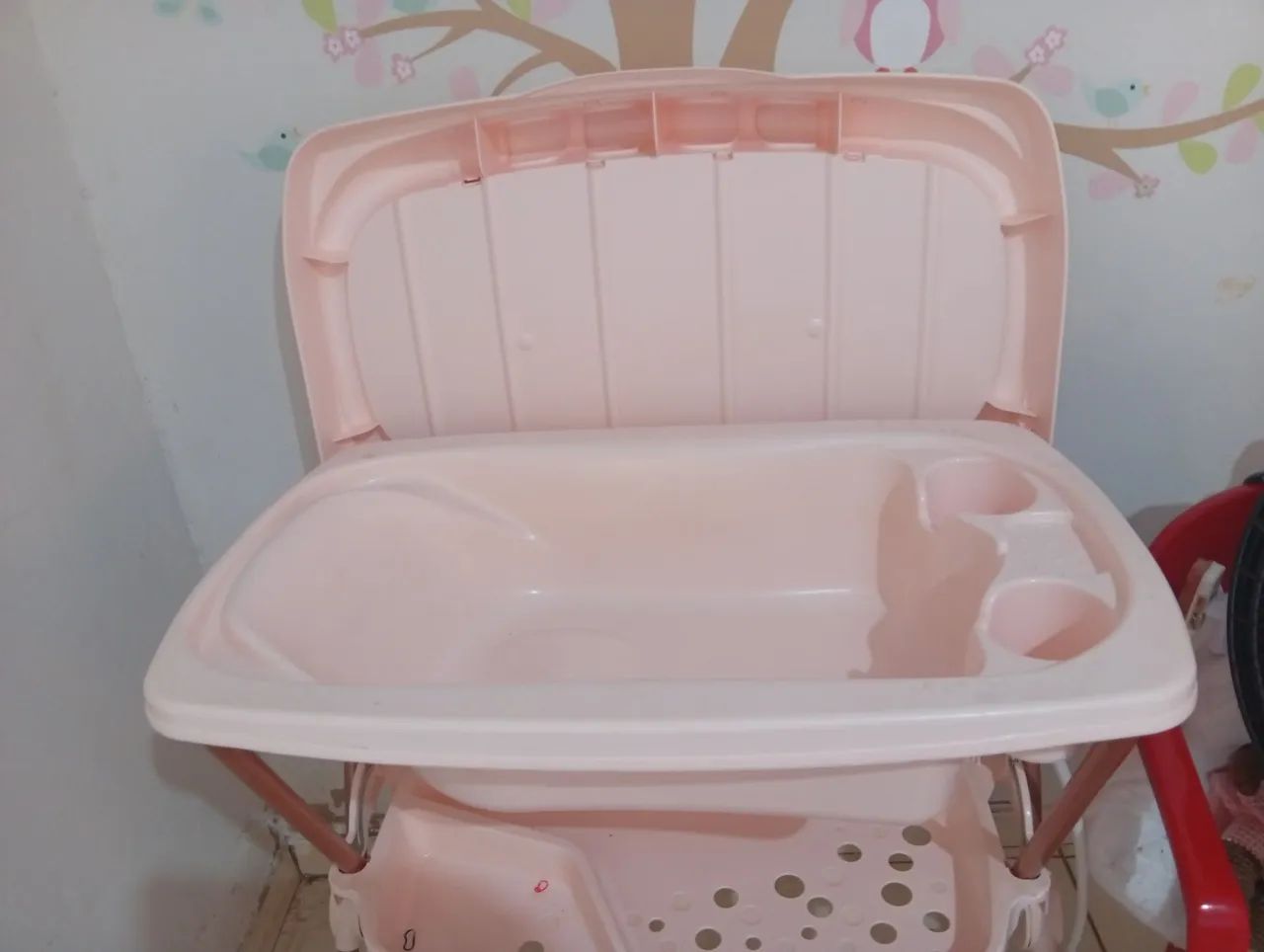Banheira infantil com suporte