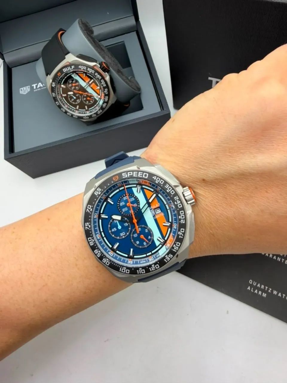 Relógio Tag Heuer Formula 1 Edição Especial Gulf - Foto 4
