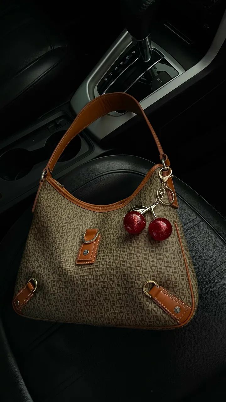 Bolsa em couro Victor Hugo vintage  - Foto 2