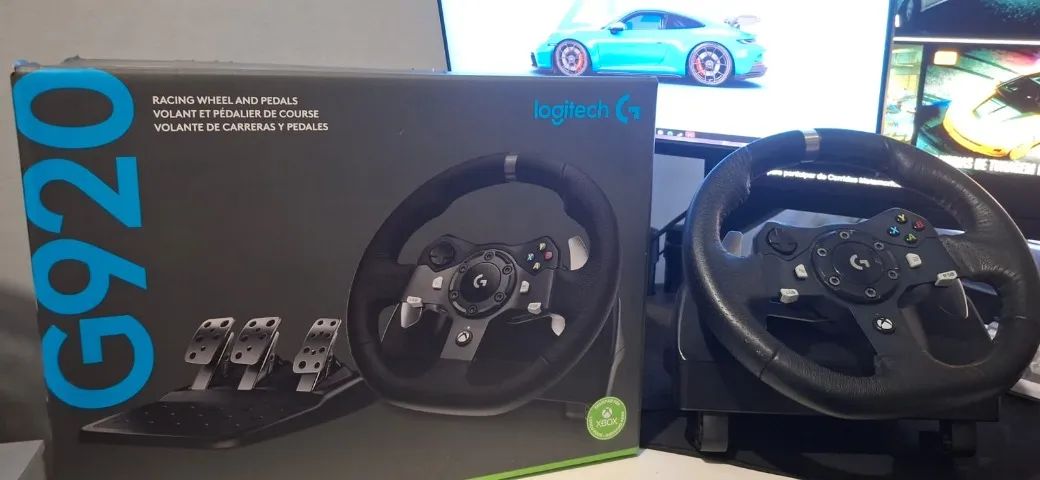 Volante Logitech G920 - Xbox e PC - Foto 3