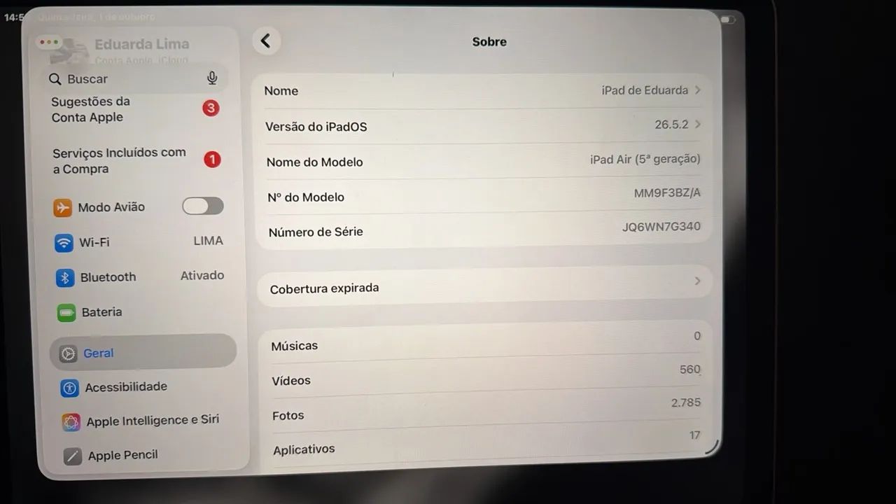 ipad air 5 geração  - Foto 3