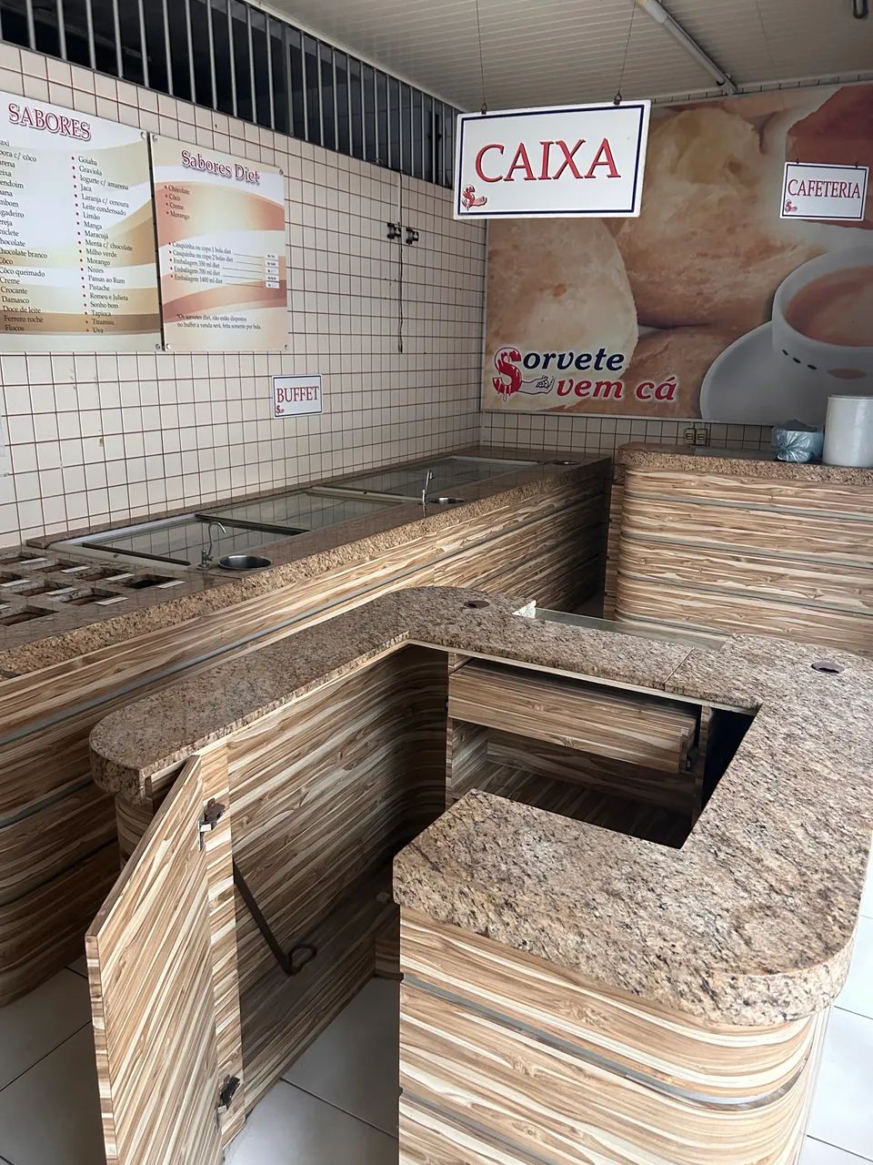 OFERTA! Mobiliário para sorveteria balcão e demais  - Foto 2