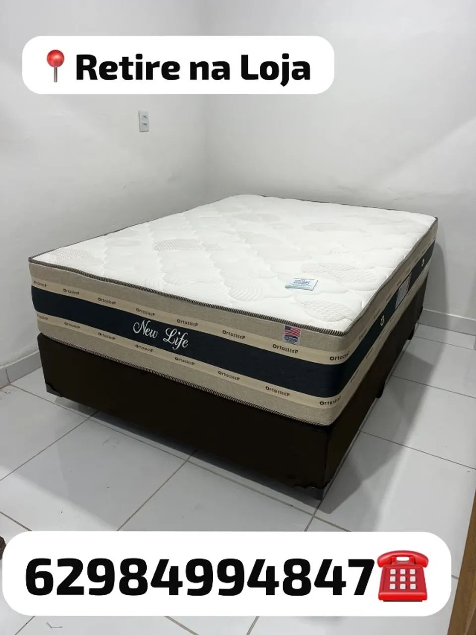 Cama de casal nova 