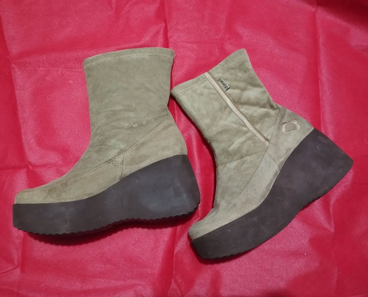 Bota plataforma anos 2000 y2k - Foto 4