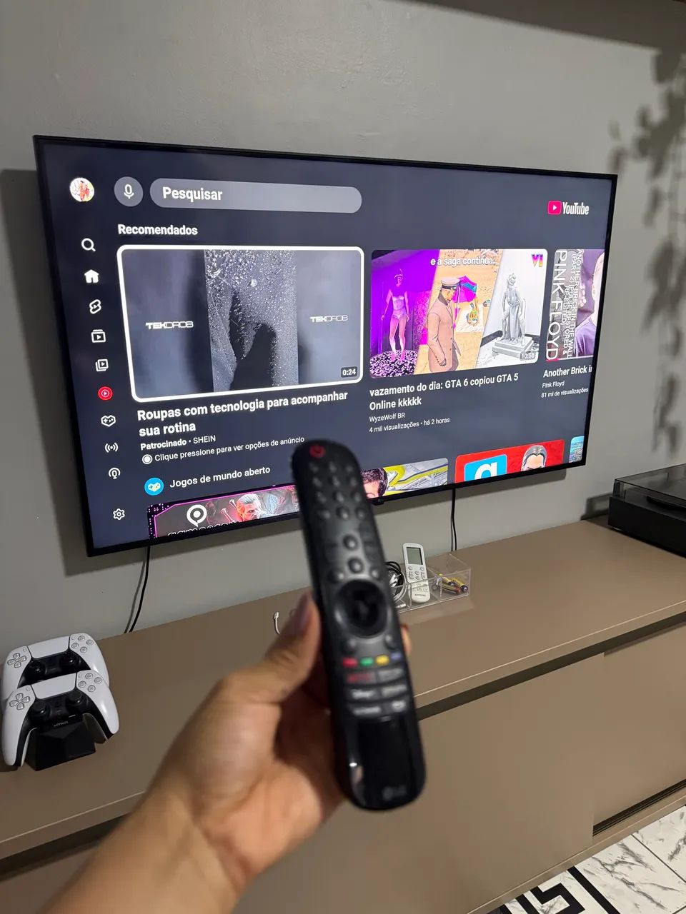 LG webOS TV55 polegadas