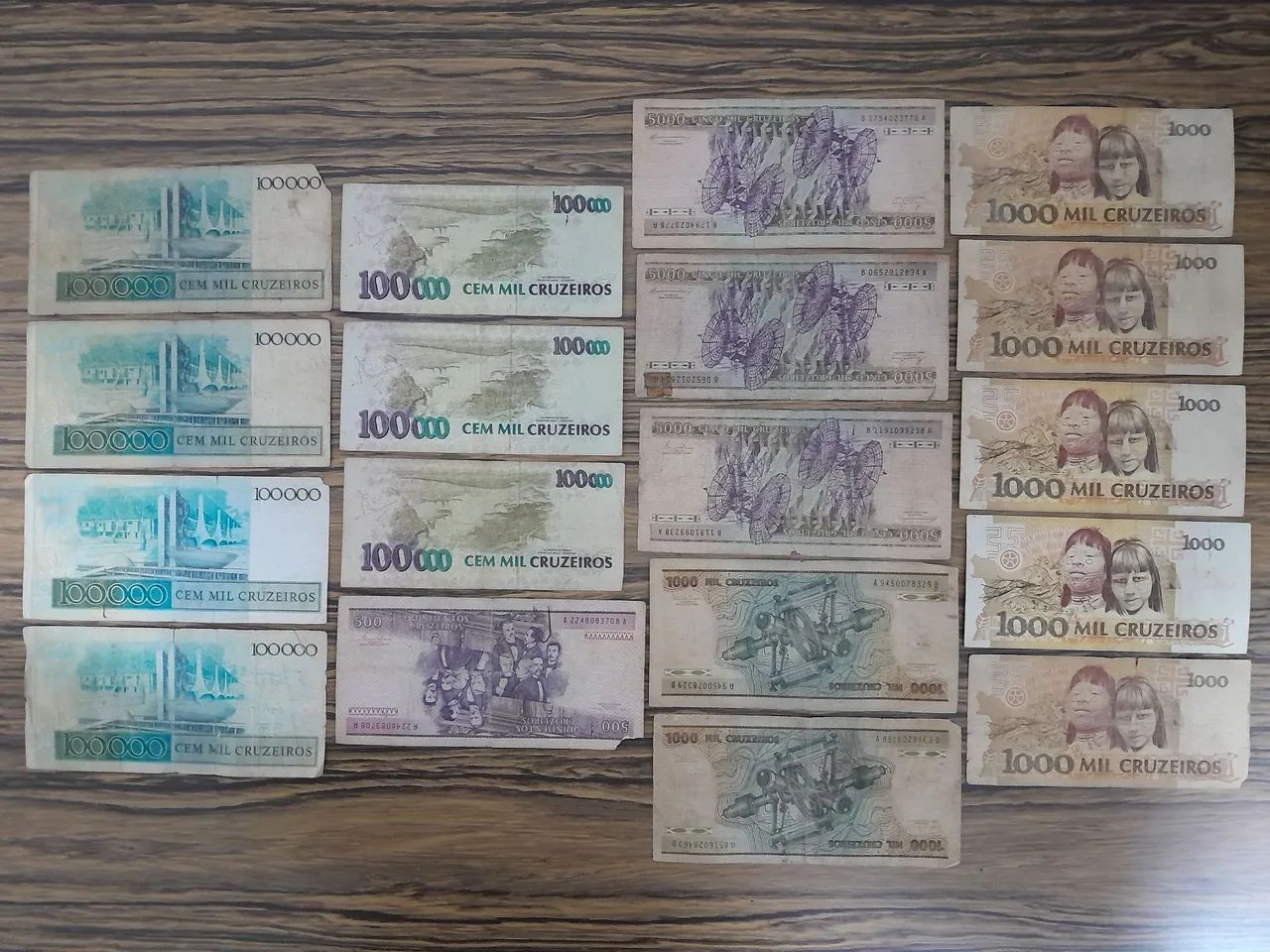 Notas de dinheiro antigas - Foto 4