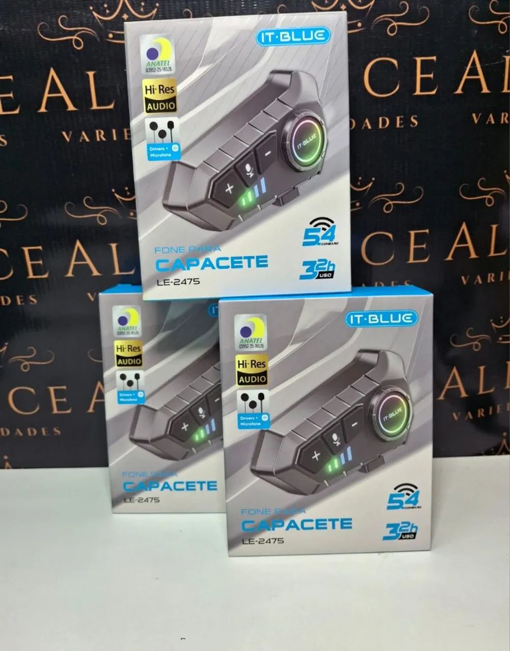 Intercomunicador para capacete 