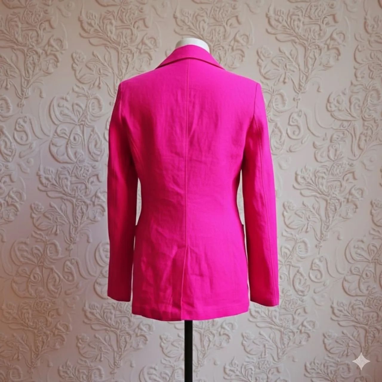 Blazer Pink Alfaiataria com Elastano P - Foto 3