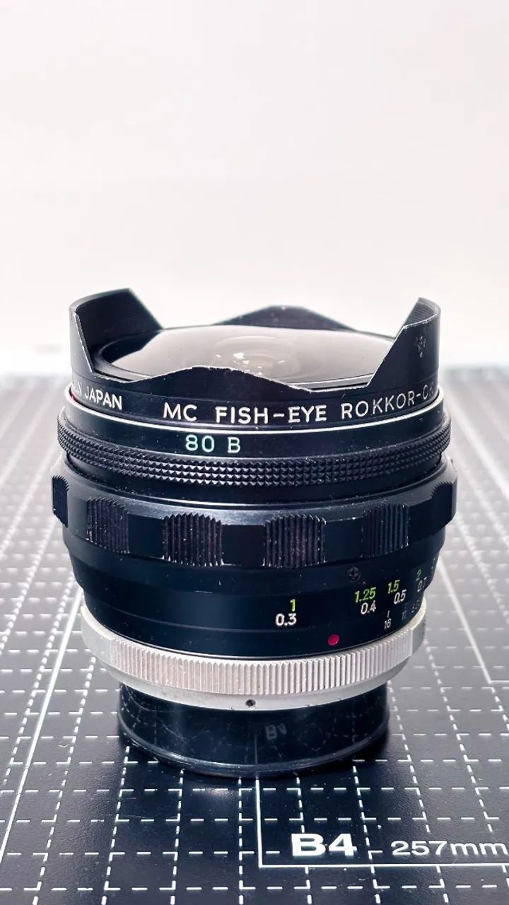 Minolta XE 一眼付き　Rokkor 16mm f2.8fish eye Minolta MC Fish-Eye Rokkor-OK 16mm f/2.8 - Acessórios para Câmeras