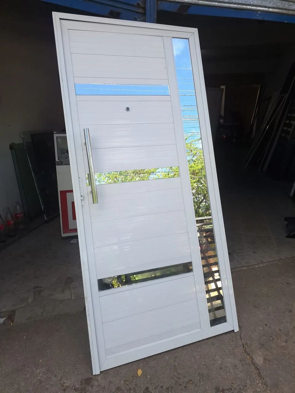 Porta Alumínio 100x210?
