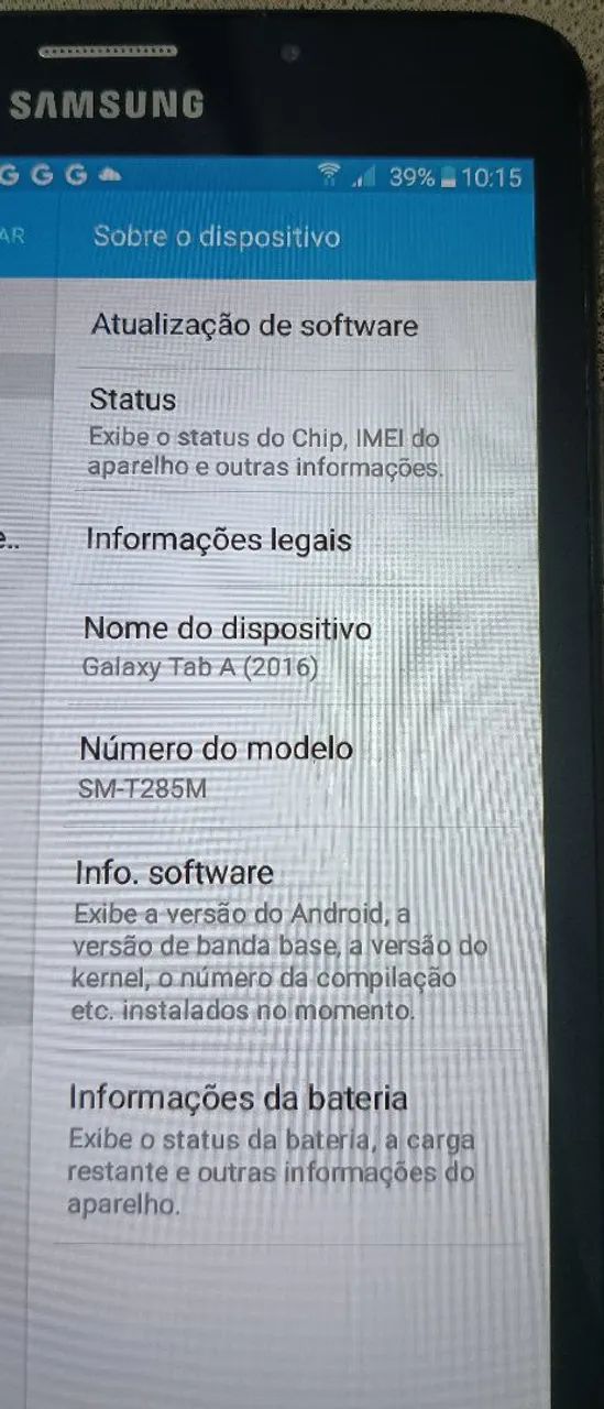 Tablet Samsung Galaxy TAb A6( 2016)
