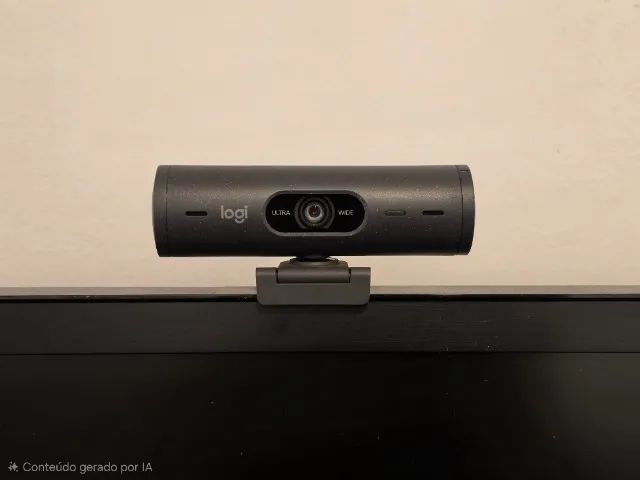 Web Cam Logitech Brio 500 - Com enquadramento automático - Foto 2
