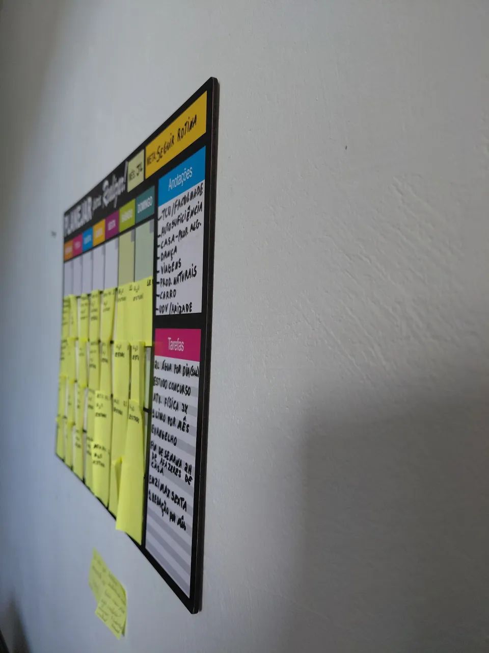 Planner mensal de parede em MDF. - Foto 3