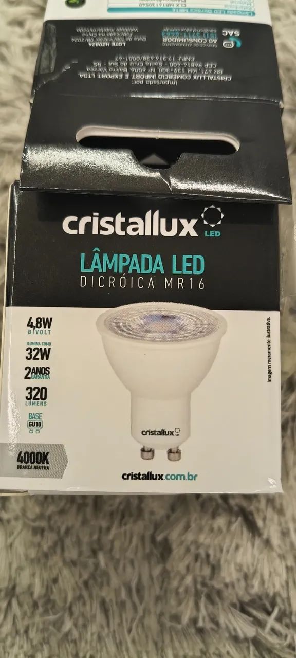 Lampada GU10 MR16 4000k - Foto 3