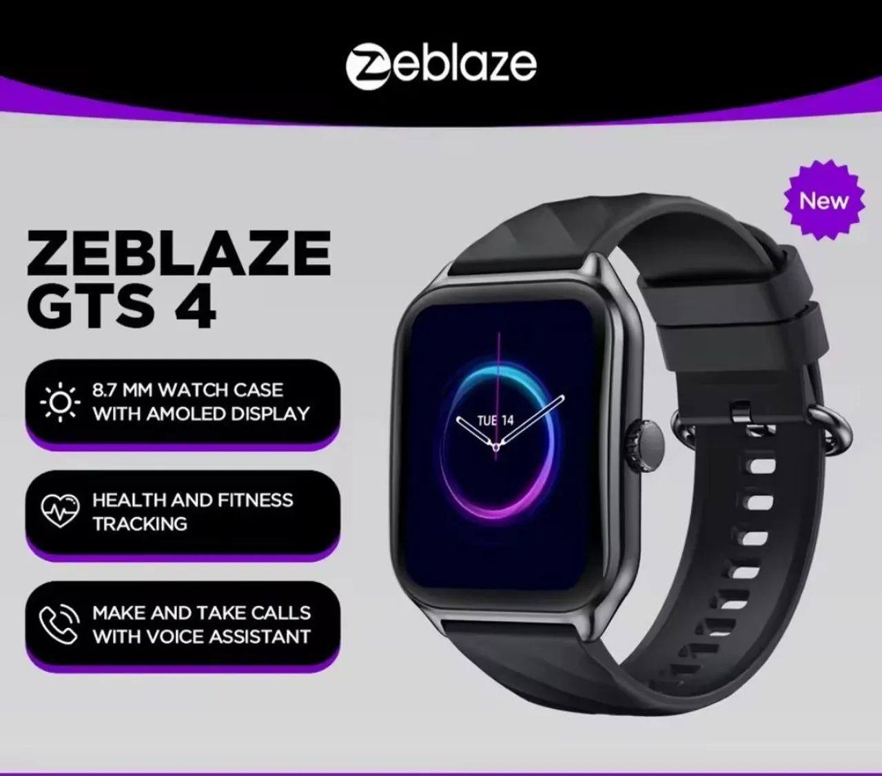 Smartwatch Zeblaze GTS 4 - Foto 2