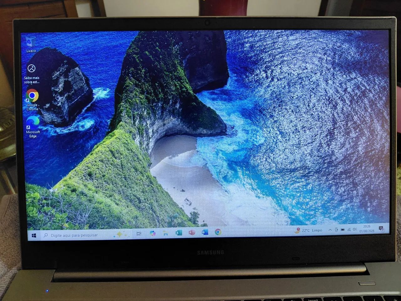 Notebook Samsung i3 10 geração