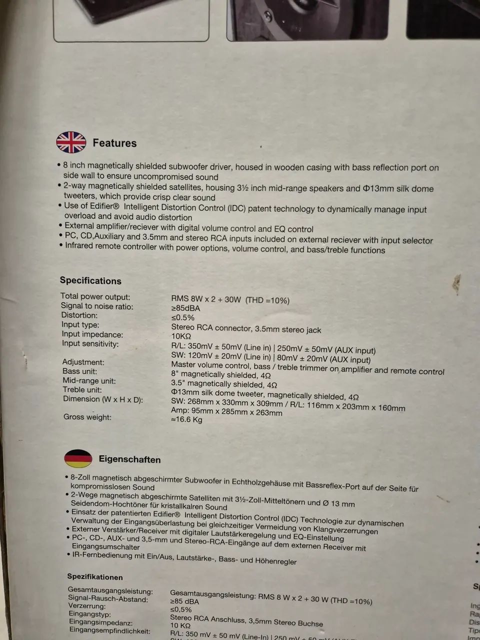 Edifier C3 2.1 - Foto 4