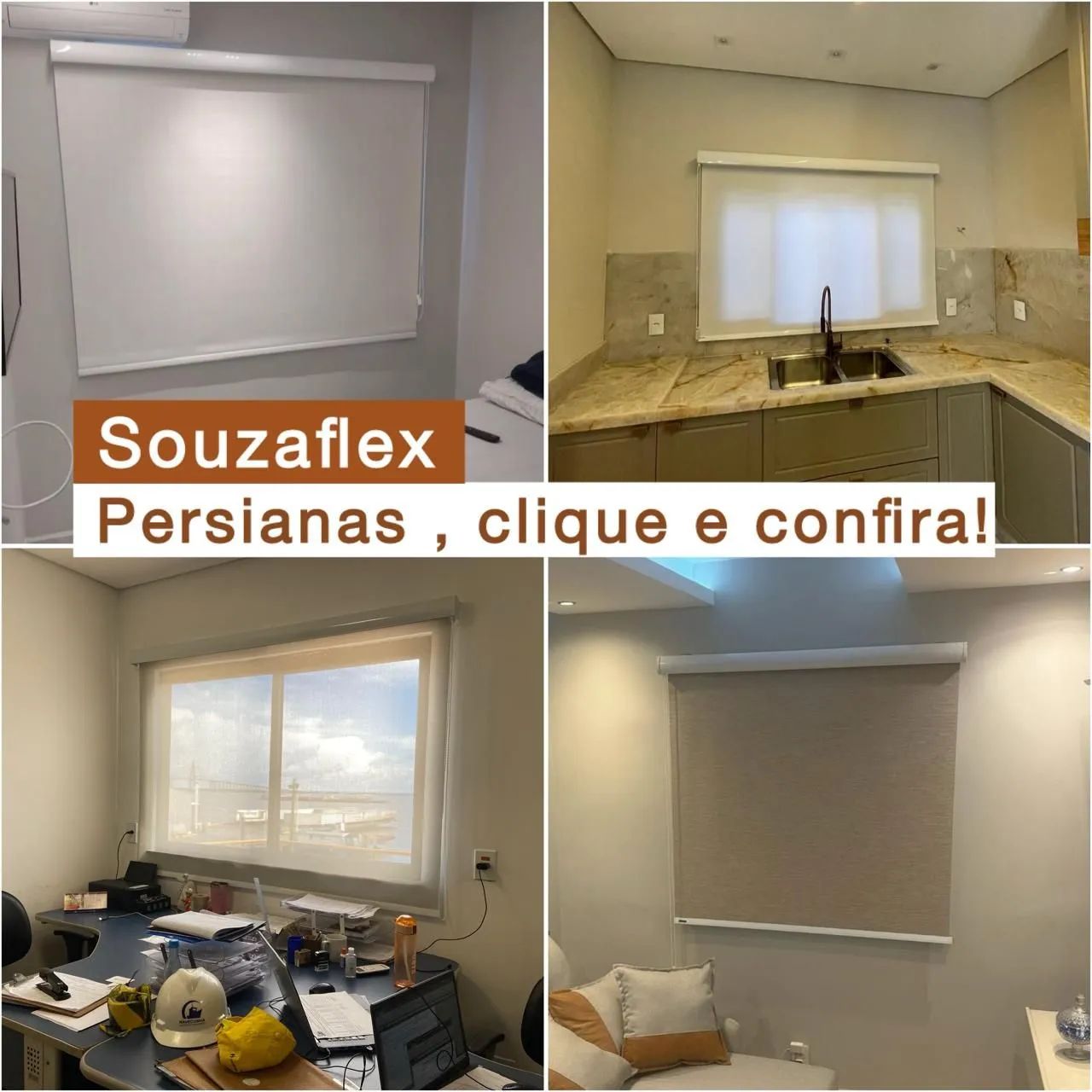 Persianas para Ambientes corporativos (Escritórios)