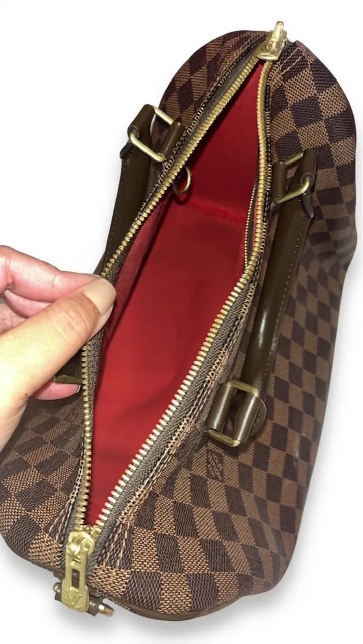 Bolsa de mão baú estampa monogramas - Foto 4