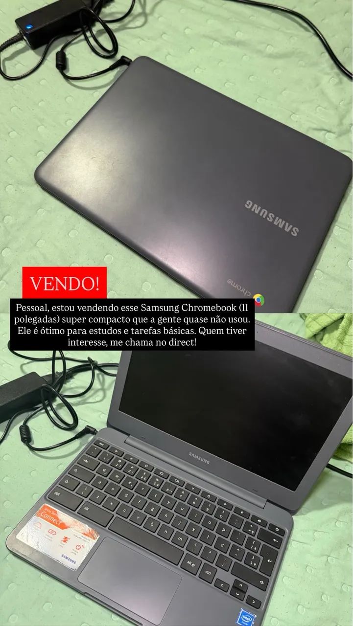 Samsung Chromebook super compacto (11 polegadas)
