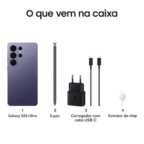 Samsung S26 Ultra 256GB (Caixa Lacrada) - Foto 4