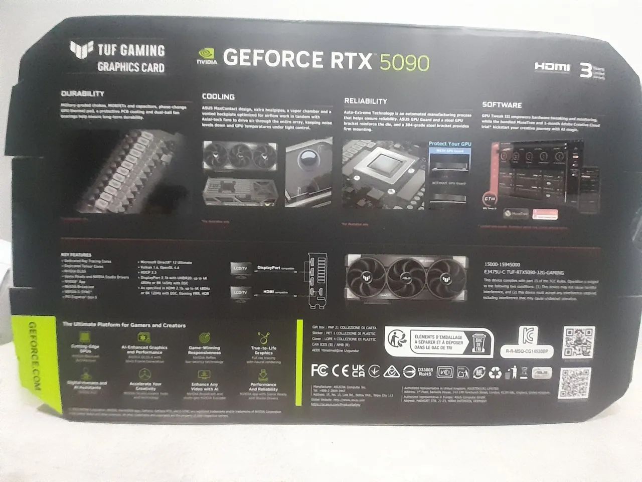 Placa de video Geforce RTX 5090 32GB  - Foto 3