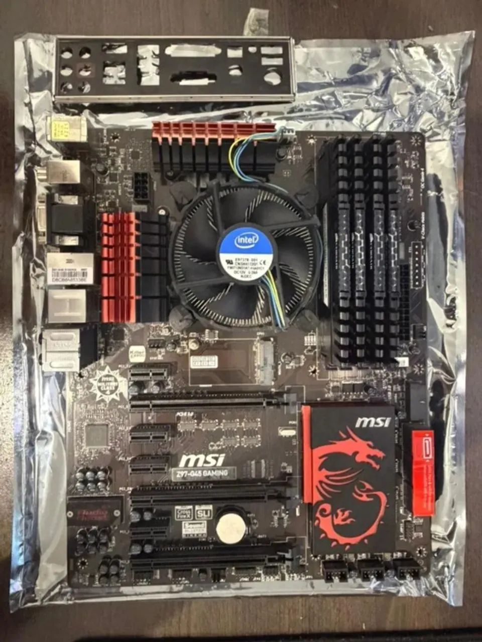Kit i7 4790K + MSI Z97-G45 Gaming + 8GB Corsair Vengeance - Peças
