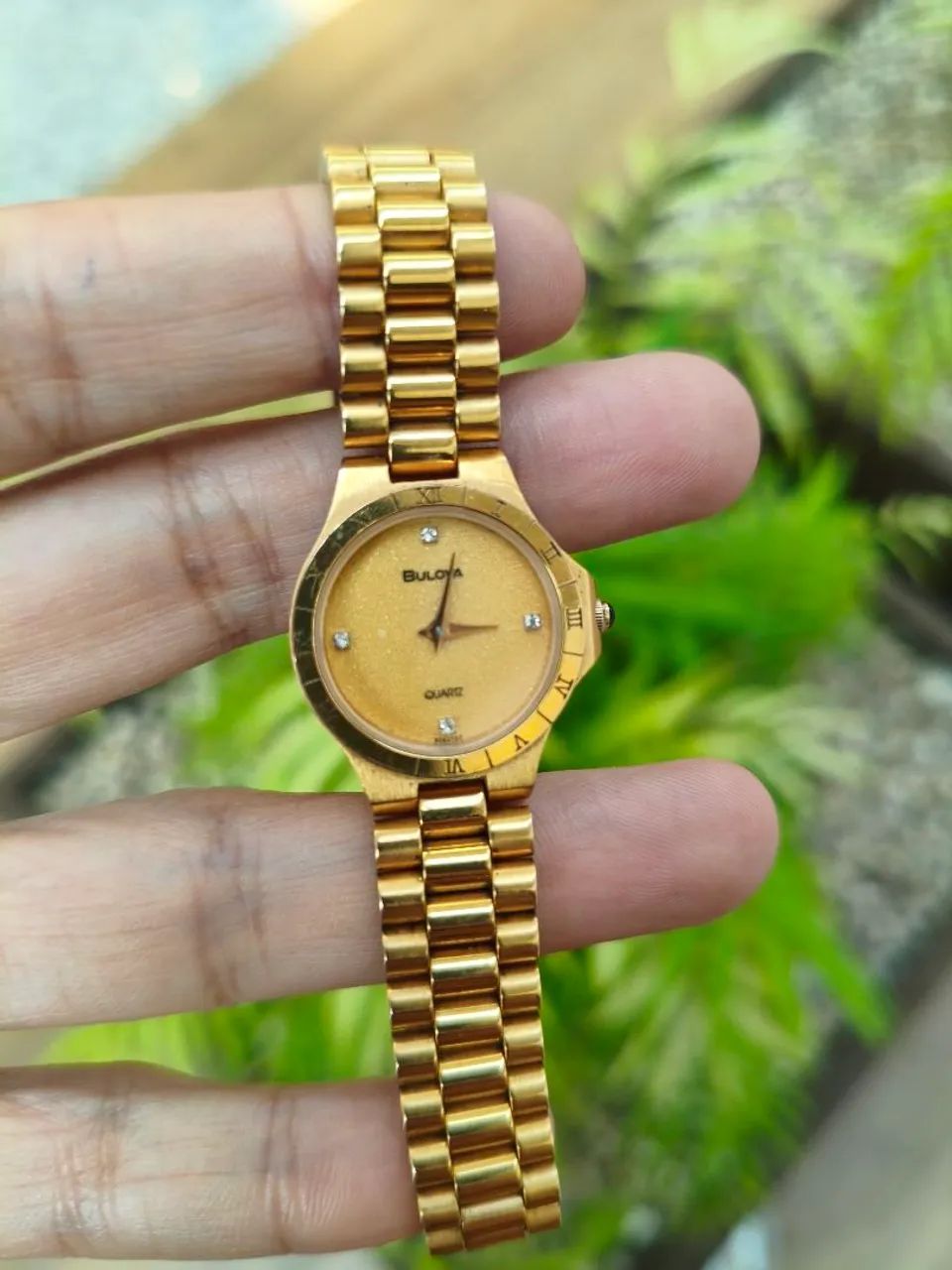 Relógio Bulova Quartz 906207 Diamond Dial 23 Mm - Foto 5