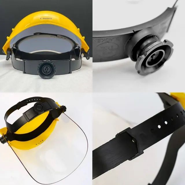 Máscara Protetora Facial Viseira Incolor Bomvink - Foto 4