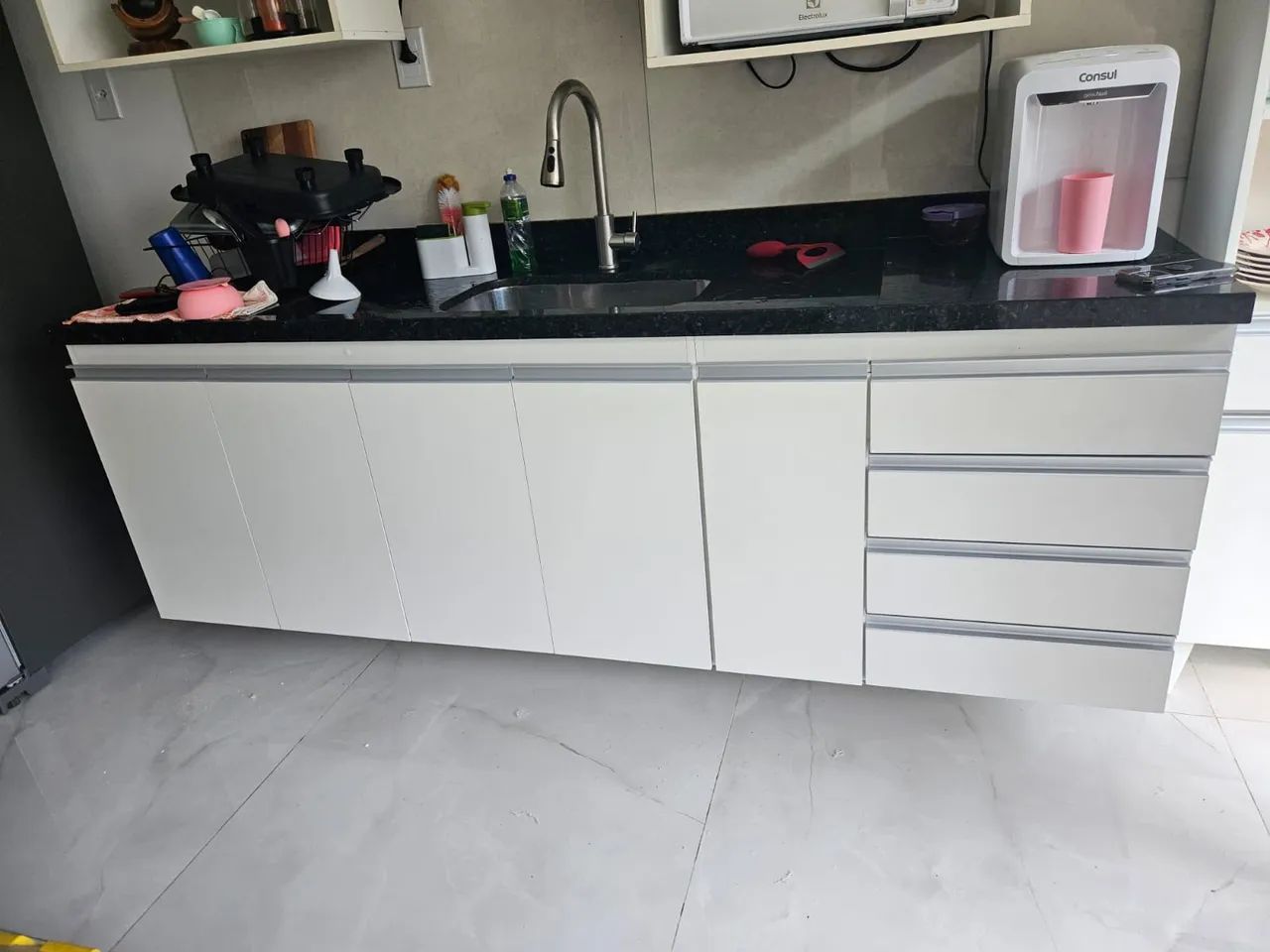 Balcão MDF com Pia