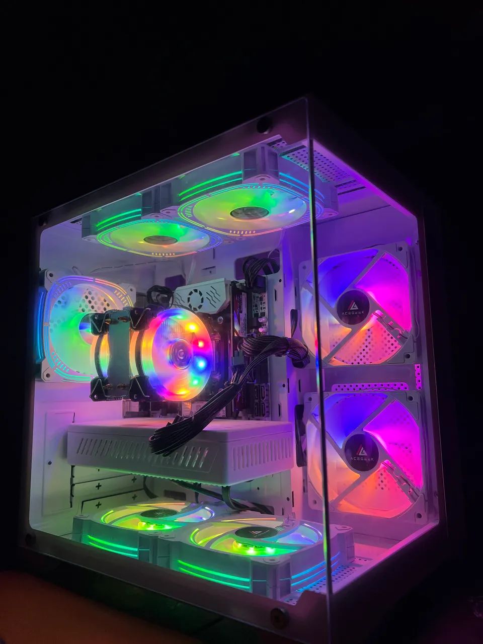 PC GAMER FULL WHITE RODA TUDO - Computadores e Desktops - Redinha ...